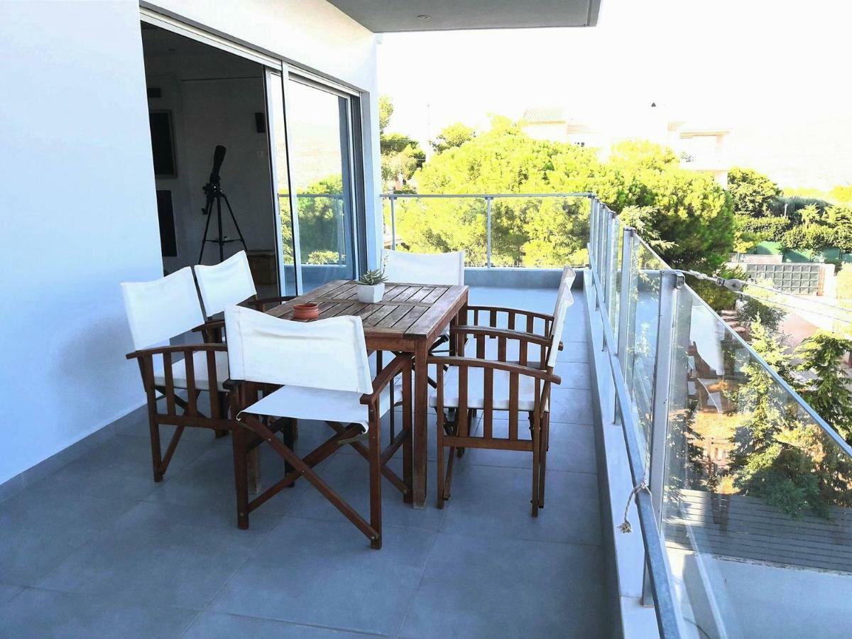 Seaview Pool Villa Near Beach And Athens Airport Pórto Ráfti 外观 照片